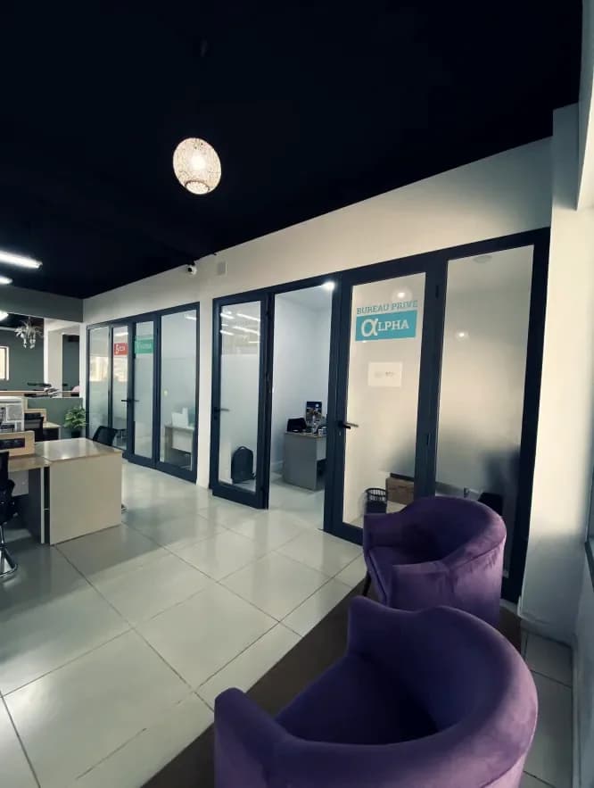 Bureaux privés vitrés